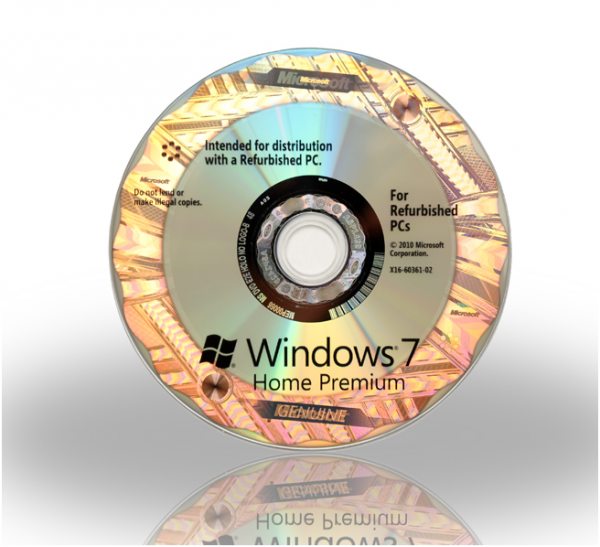 Licenta Windows 7 Home Premium Refurbished 32bit si 64bit se poate achizitiona doar la cumpararea unui pc, workstation sau laptop. Preinstalare Gratuita, DVD Engleza. OEM, [1]