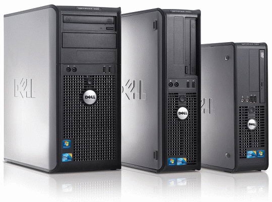 Calculator Dell Optiplex 320 Desktop, Intel Pentium Dual Core 3.0 GHz, 4GB DDR2, 80 GB HDD SATA, DVD, GARANTIE 1 AN [1]