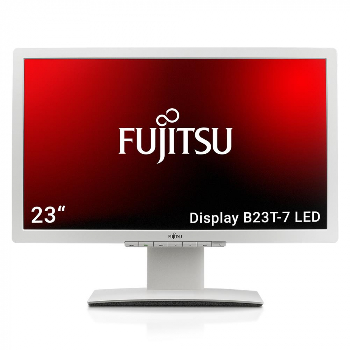 Monitor LED Fujitsu 23", Full HD, VGA, DVI, DisplayPort, USB, Boxe, B23T-7 [5]