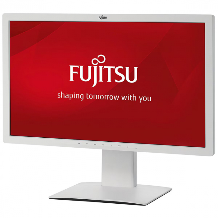 Monitor LED IPS Fujitsu 27", WQHD, DP, HDMI, DVI, VGA, USB, Boxe, P27T-7 - GRAD A- [2]