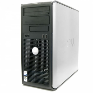 Second hand - Calculator Dell Optiplex 760 Tower, Intel Core 2 Duo E8600 3.33 GHz, 2 GB DDR2, HDD 1 TB SATA, DVDRW