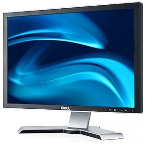 Second hand - Monitor LCD Dell UltraSharp 2009WT, 20 Inch WideScreen Screen 1680 x 1050, argintiu, pivot, grad A-