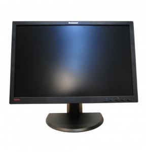 Second hand - Monitor 24 inch LCD Lenovo ThinkVision L2440, Black
