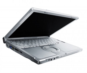 Second hand - Laptop Panasonic Toughbook CF-T8, Intel Core 2 Duo U9300 1.2 Ghz, 3 GB DDR2, 120 GB HDD SATA, Card Reader, Display 12.1inch 1024 by 768, Touchscreen, Windows 7 Professional