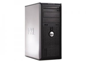 Second hand - Calculator Dell Optiplex 380 Tower, Intel Dual Core E3300 2.5 GHz, 4 GB DDR3, HDD 160 GB SATA, DVDRw