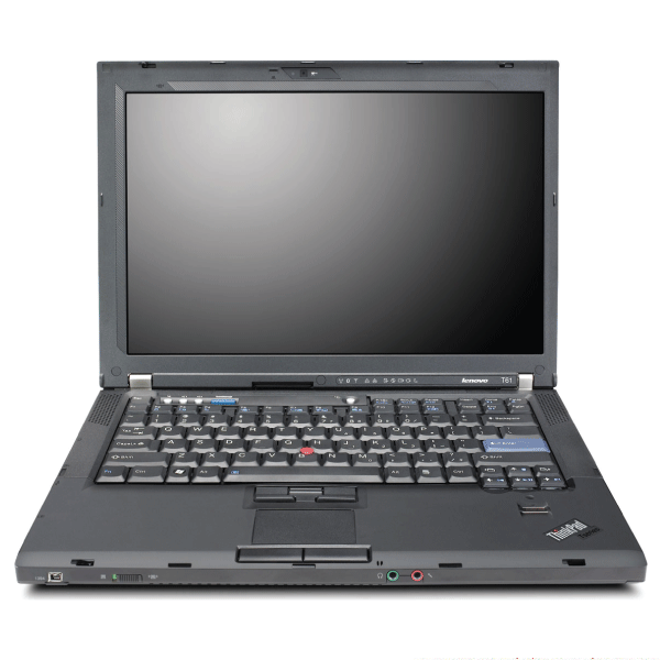 Laptop - Laptop Lenovo ThinkPad T61, Intel Core Duo T7300 2.0 GHz, 2 GB DDR2, 160 GB HDD SATA, DVD-CDRW, Finger Print, WI-FI, Display 14.1inch 1024 by 768