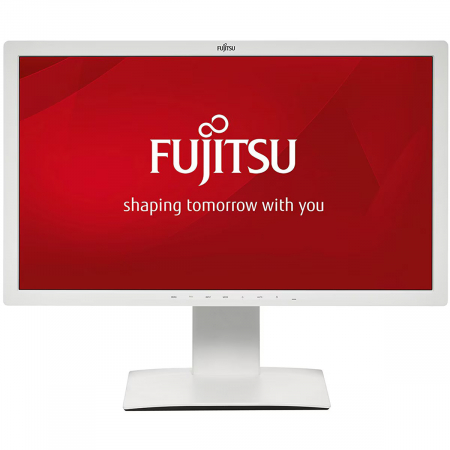 Monitoare - Monitor LED IPS Fujitsu 27" WQHD, DP, HDMI, DVI, VGA, USB, Boxe, P27T-7 - GRAD B