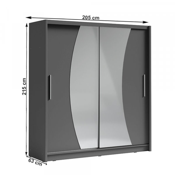 Dressing Birgamo tip 2 gri inchis [3]