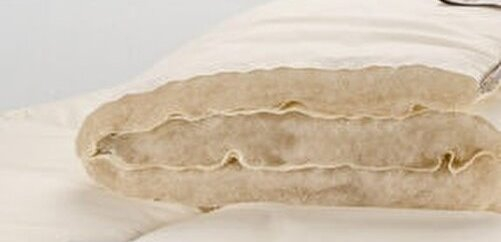 Pilota matlasata cu lana natur 200x220 cm [2]