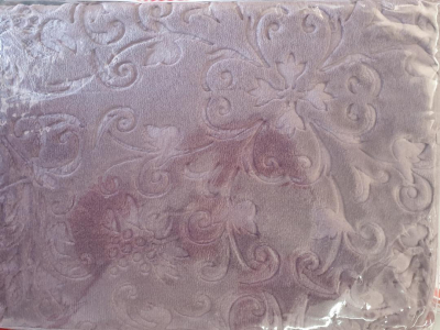 TEXTILE - PATURA EMBOSS 220X240CM MOV