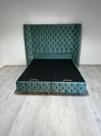 MOBILA DORMITOR - Pat GENOVA pentru saltea 1800/2000 cod 13223