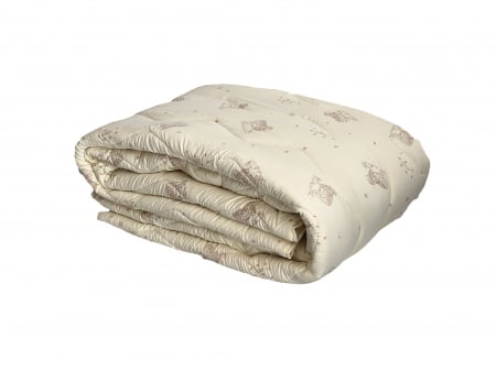 Pilote - Pilota matlasata cu lana natur 200x220 cm