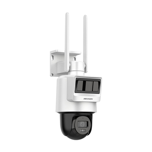 Camera PT IP, 4MP, 4G, 2.8mm, IR 30m, Audio, PIR+Radar, Panou solar, Acumulator – Hikvision DS-2DE2C400IWG-K-4G-C09S20-2.8mm Camera cu panou solar [3]