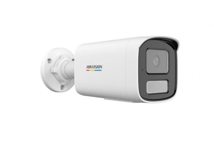 Camera supraveghere IP ColorVu 4MP lentila 4mm Dual Light IR 50m Lumina Alba 50m, Microfon HIKVISION DS-2CD1T47G2H-LIU-4mm [2]