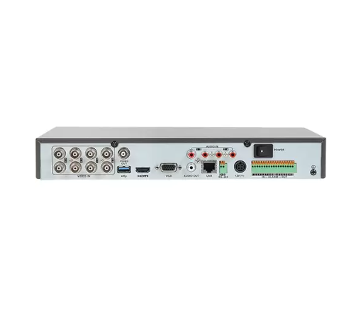 DVR AcuSense 8 ch. video 8MP’Analiza video’AUDIO ‘over coaxial’ – HIKVISION iDS-7208HUHI-M1-SA [2]