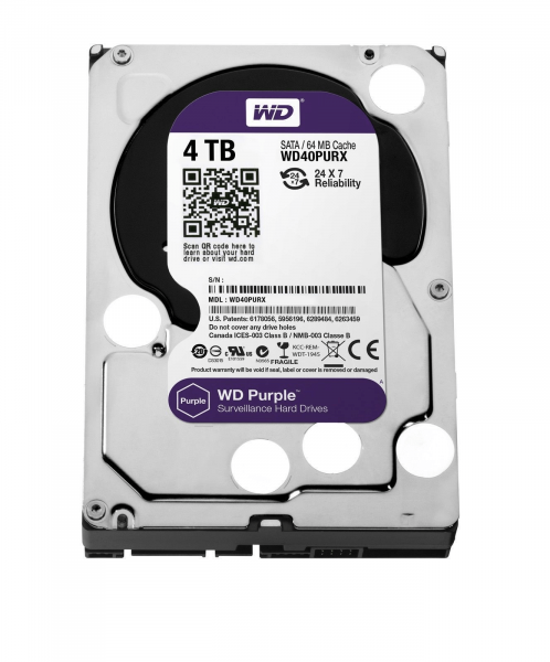 HDD Western Digital Surveillance Purple intern 4TB WD40PURX [2]