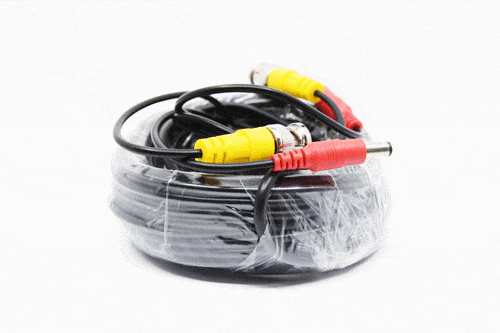 Accesorii supraveghere - Cablu sertizat 10 metri pentru camere de supraveghere