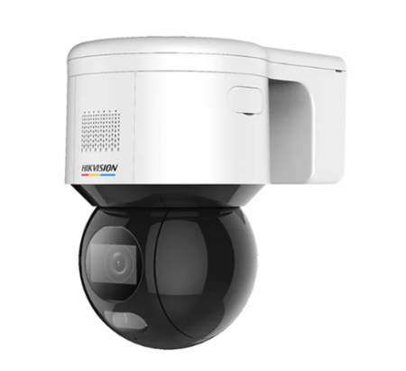 Camera supraveghere rotative speed dome - Camera ColorVu, IP, PT, 4 MP, lentila 4mm, WL 30m, Audio, Alarma, PoE, IP66 – HIKVISION DS-2DE3A400BW-DE(F1)(T5)