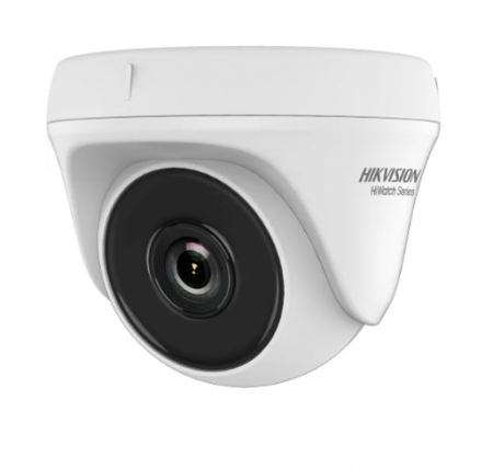 Camere supraveghere - Cameră de supraveghere, interior, 5 Mp, IR 20M, Lentilă fixă 2.8mm, Turret, Hikvision HWT-T150-P-28