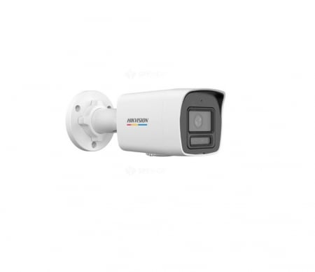 Camera supraveghere IP - Camera supraveghere IP 4MP Dual Light IR 30m WL 30m microfon PoE ColorVu – Hikvision – DS-2CD1047G2H-LIU-2.8mm