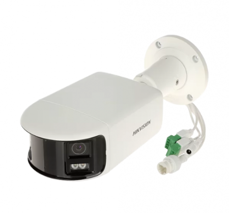 Camera supraveghere IP - Camera supraveghere IP, 8MP, Panoramic view, WL 40m, Audio – Hikvision DS-2CD2T87G2P-LSU-SL-4mm