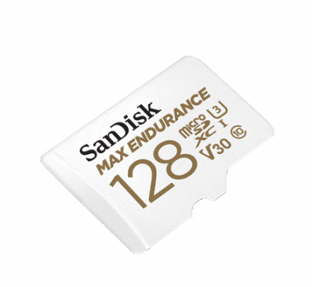 Accesorii montaj - Card MicroSD 128GB’seria MAX Endurance – SanDisk SDSQQVR-128G-GN6IA