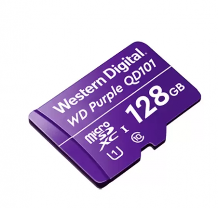 Accesorii montaj - Card MicroSD 128GB’seria Purple Ultra Endurance – Western Digital WDD128G1P0C