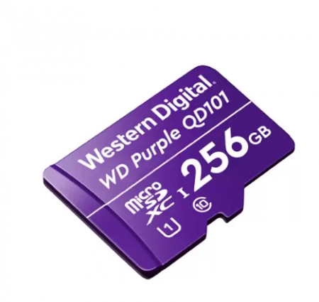 Western Digital - Card MicroSD 256GB’seria Purple Ultra Endurance – Western Digital WDD256G1P0C