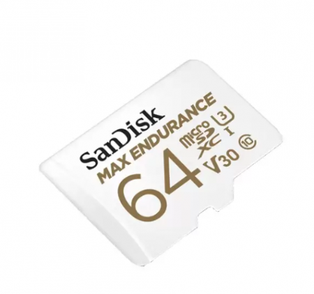 Accesorii montaj - Card MicroSD 64GB’seria MAX Endurance – SanDisk SDSQQVR-064G-GN6IA