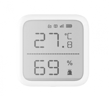 Accesorii efractie - Detector de temperatura si umiditate wireless pentru AX PRO – HIKVISION DS-PDTPH-E-WE
