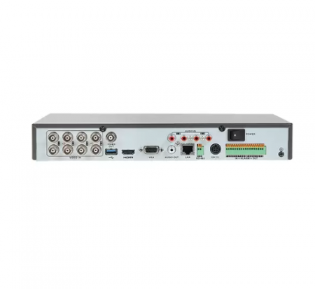 DVR AcuSense 8 ch. video 8MP’Analiza video’AUDIO ‘over coaxial’ – HIKVISION iDS-7208HUHI-M1-SA [1]
