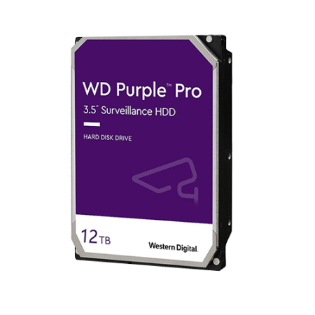 Hard Disk (HDD) - Hard disk 12TB – Western Digital PURPLE PRO Surveillance WD121PURP