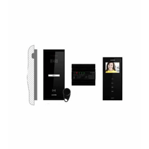 Kit videointerfon 1 familie aparent 3,5 Electra touch line smart VKM.P1SR.T3S4.ELB04 [2]