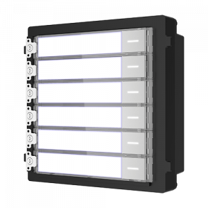 Posturi interioare si exterioare - Modul extensie afisaj 6 familii pentru Interfon modular - HIKVISION