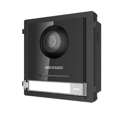 Posturi interioare si exterioare - Modul Master pentru Interfonie modulara echipat cu camera video 2MP fisheye si un buton apel – HIKVISION