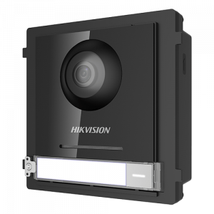 Posturi interioare si exterioare - Modul Master conectare 2 fire’camera video 2MP fisheye si un buton apel – HIKVISION DS-KD8003-IME2
