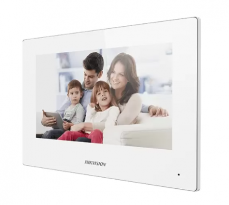 Posturi interioare si exterioare - Monitor videointerfon TCP/IP Wireless’Touch Screen TFT LCD 7inch’alb – HIKVISION DS-KH6320-WTE1-W