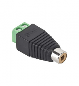 Video balun si mufe - Mufa RCA mama prindere Surub M
