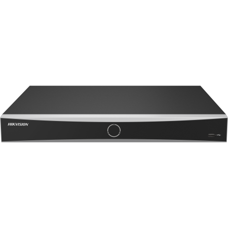 NVR - NVR IP Hikvision VPro, 16 canale, 12MP, AcuSeek, AcuSearch, AcuSense, recunoastere faciala, HDMI 4K, 2 HDD x 16TB, DS-7616NXI-K2-VPro