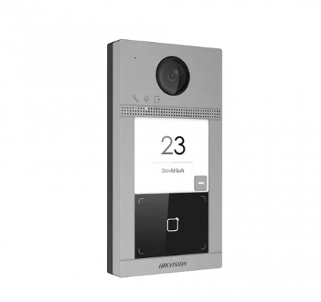Posturi interioare si exterioare - Panou exterior videointerfon TCP/IP pentru 1 familie’Wi-Fi 2.4GHz’control acces integrat – HIKVISION DS-KV8113-WME1