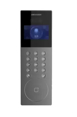 Posturi interioare si exterioare - Panou exterior videointerfon TCP/IP pentru blocuri si spatii birouri, control acces integrat card si DETECTIE FACIALA – HIKVISION DS-KD9203-E6