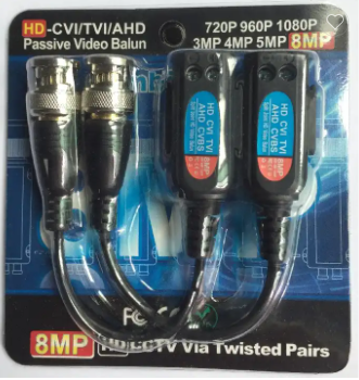 Video balun si mufe - Passive HD-CVI/TVI/AHD Video Balun VB501PH