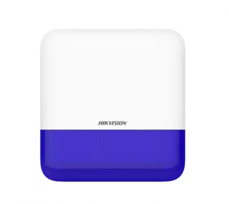 Accesorii efractie - Sirena wireless AX PRO de exterior cu flash, led albastru, 868Mhz – HIKVISION DS-PS1-E-WE-B
