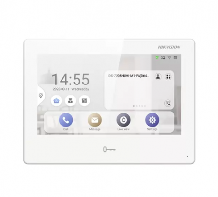Posturi interioare si exterioare - Statie All-in-one TCP/IP Wireless, Touch Screen TFT LCD 7-inch – HIKVISION DS-KH9310-WTE1