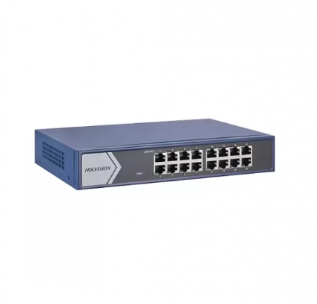 Accesorii montaj - Switch 16 porturi Gigabit, SMART Management – HIKVISION DS-3E1516-EI
