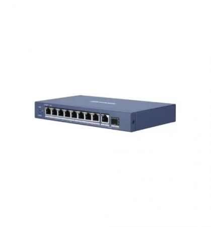Accesorii montaj - Switch 8 porturi POE Gigabit Hikvision DS-3E0510P-E