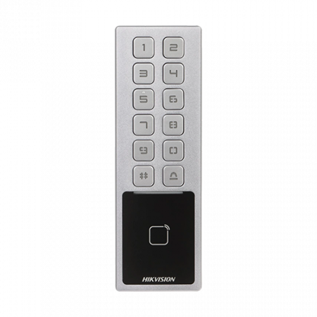 Terminal control acces cu tastatura, card M1, Bluetooth, Wi-Fi, Alarma – HIKVISION DS-K1T805MBWX [1]