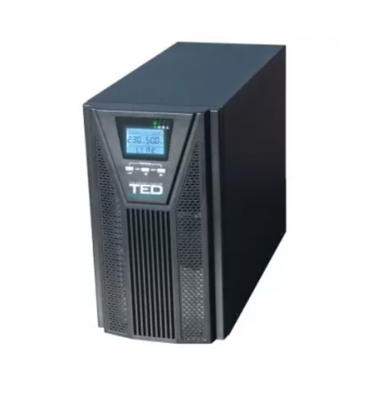 Acumulatori si baterii - UPS 2000VA Online, dubla conversie, managenent, 3 schuko, A0114954