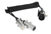 Cablu electric spiralat (poliuretan, lungime de lucru 3,5m, lungime maxima 4,5m, 1x1,5+6x1, dopuri, 7;15 numar pini, 9 pini activi in fisa 15; Adaptor 15-N / S; temperatura de lucru pina la 125 * C) [2]