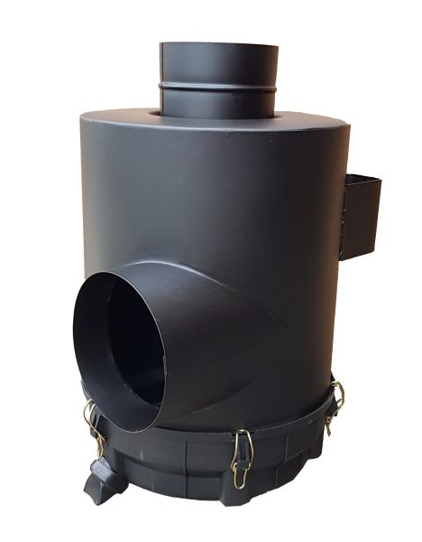 Carcasa filtru cabina (capac de plastic, diametru: 360mm, inaltime: 410mm, diametru intrare: 180mm, diametru iesire: 150mm) potrivit SCANIA 3, 4 DS11.34-DTC11.02 1987-1999 [3]